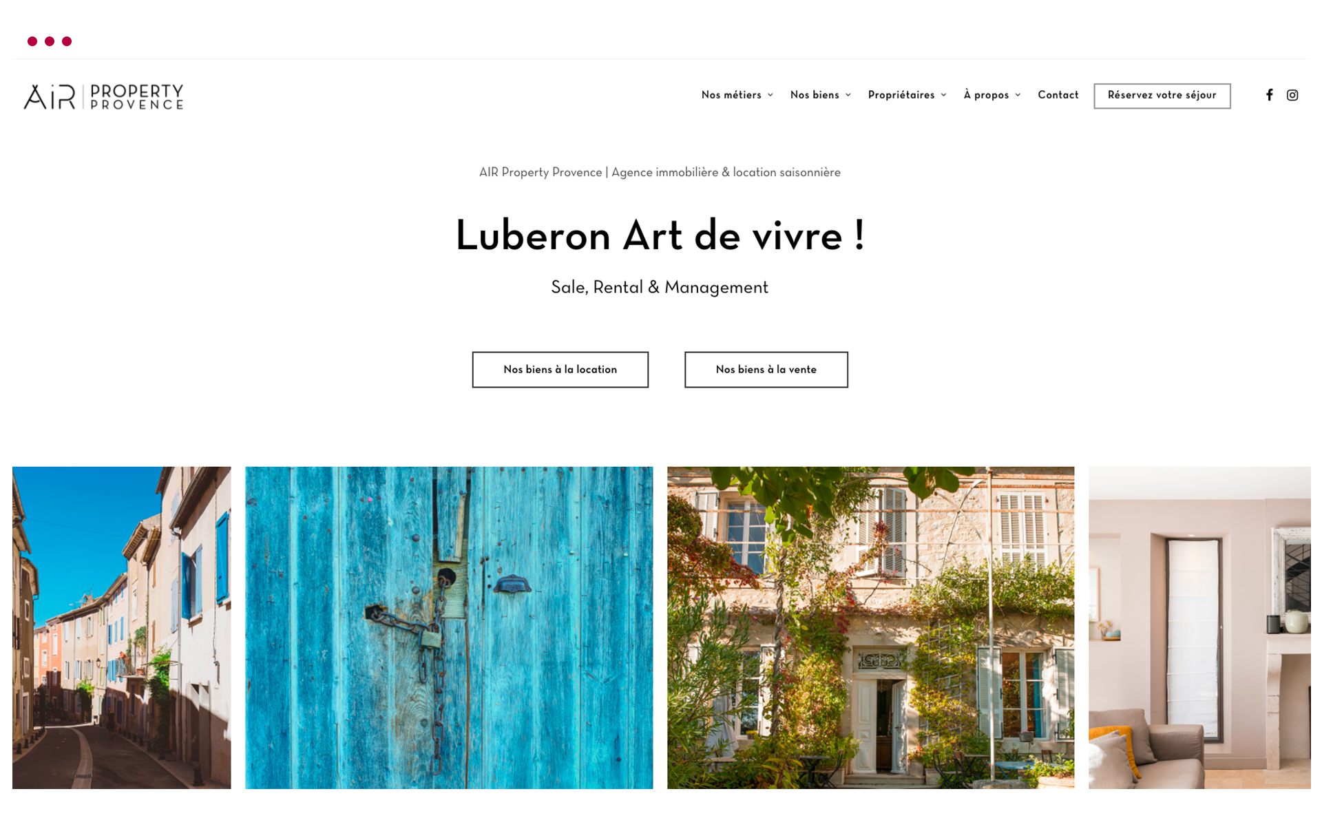 Webdesign site agence immobilière